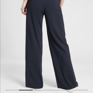 Athleta Cosmic Pants: Wide Leg High Waist Black